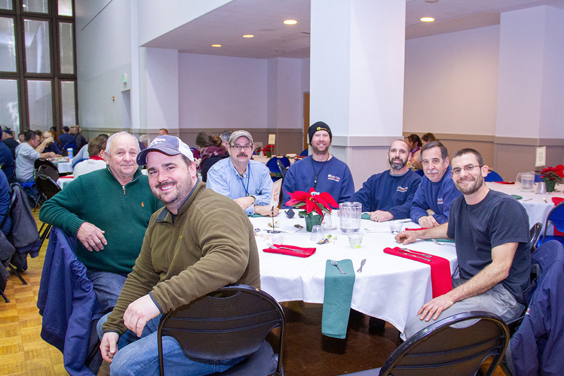 Classified Staff enjoy good food and good company at annual Holiday Luncheon