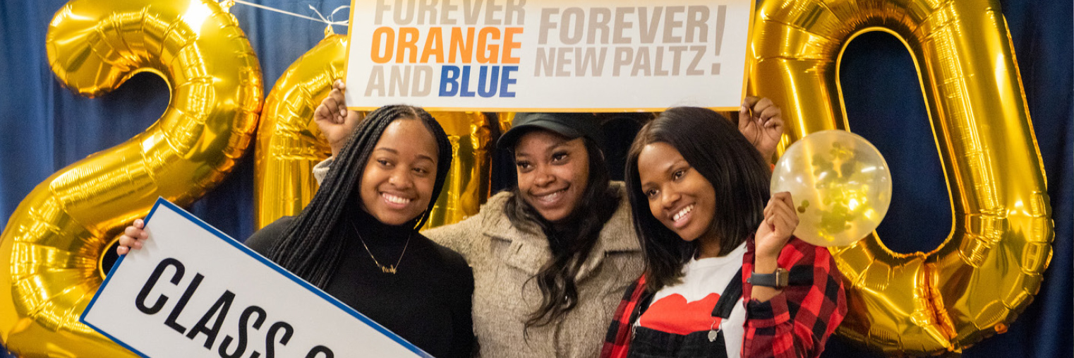 Forever Orange & Blue - students celebrating