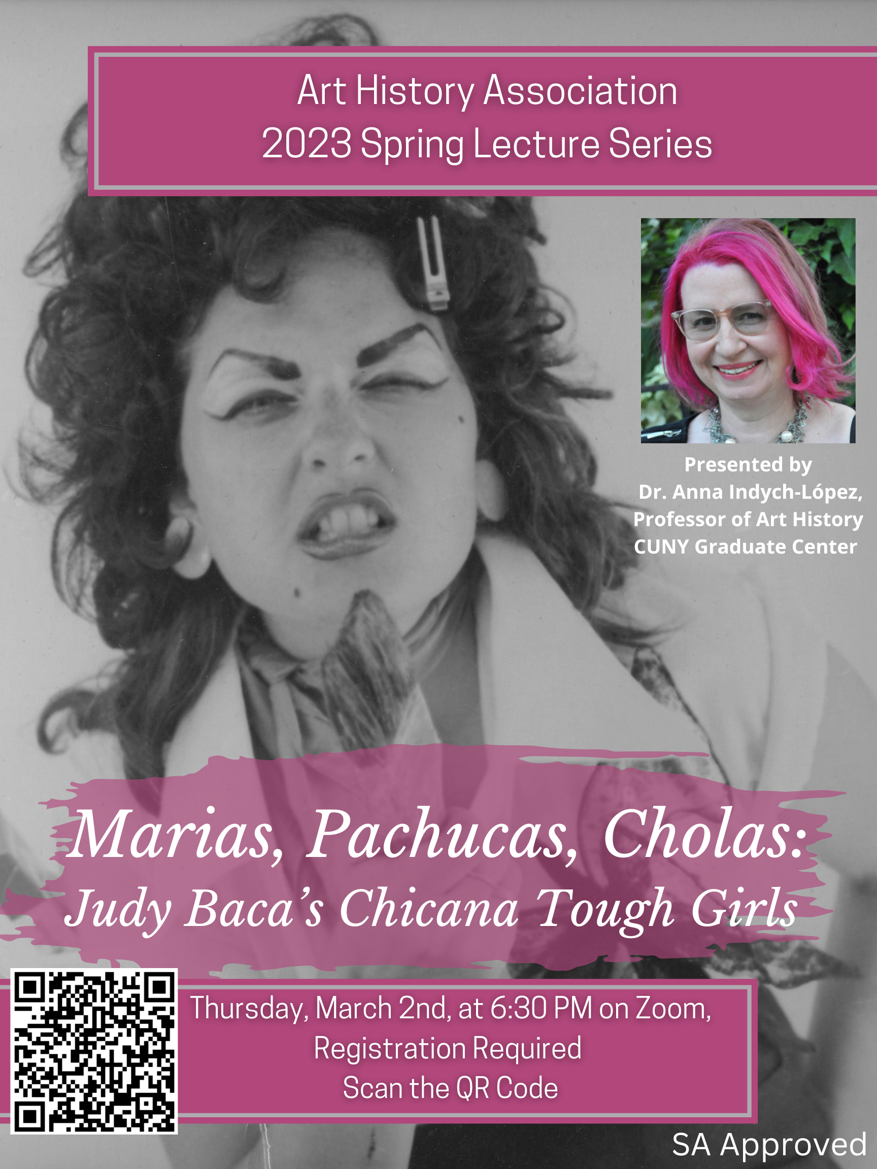 AHA Lecture by Dr. Indych-López | Marías, Pachucas, Cholas: Judy Baca's Chicana Tough Girls