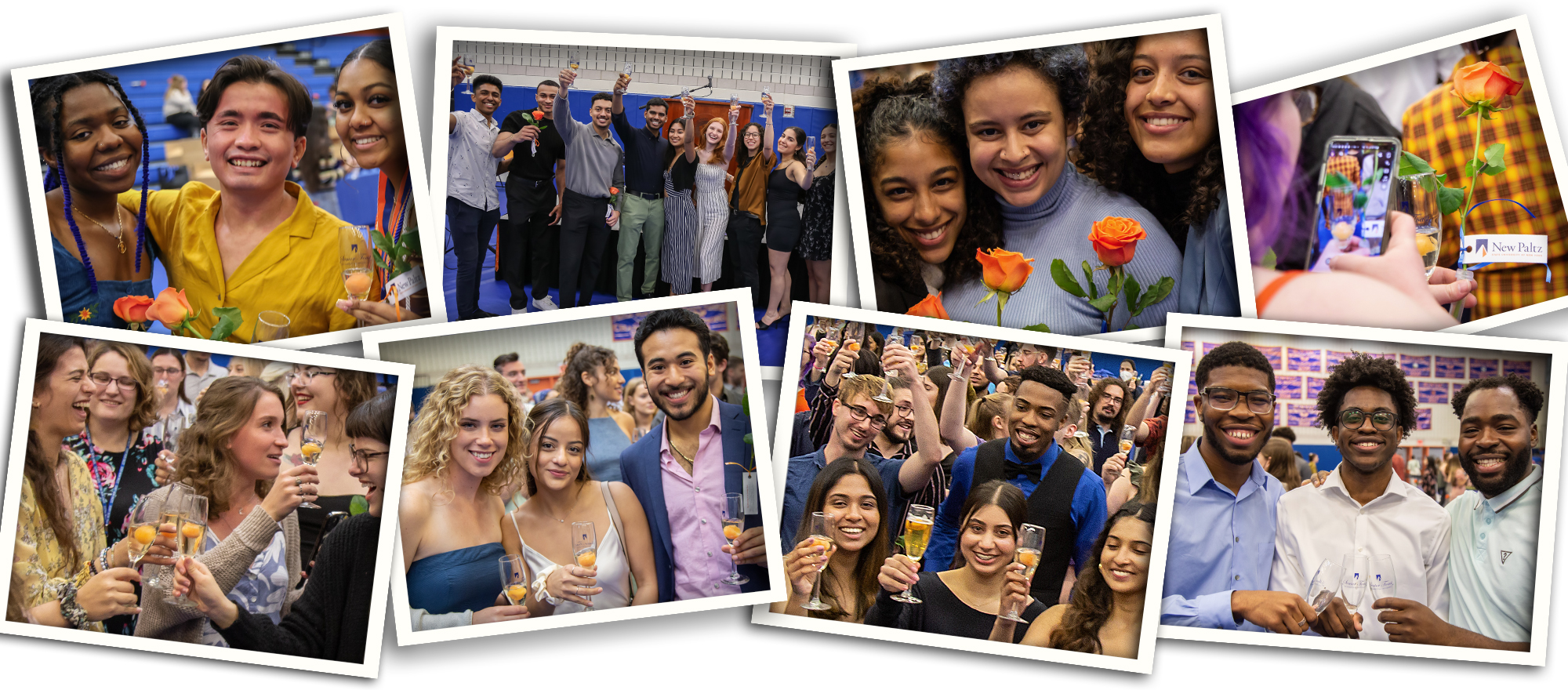 An assortment of images from the Senior Toast 2022