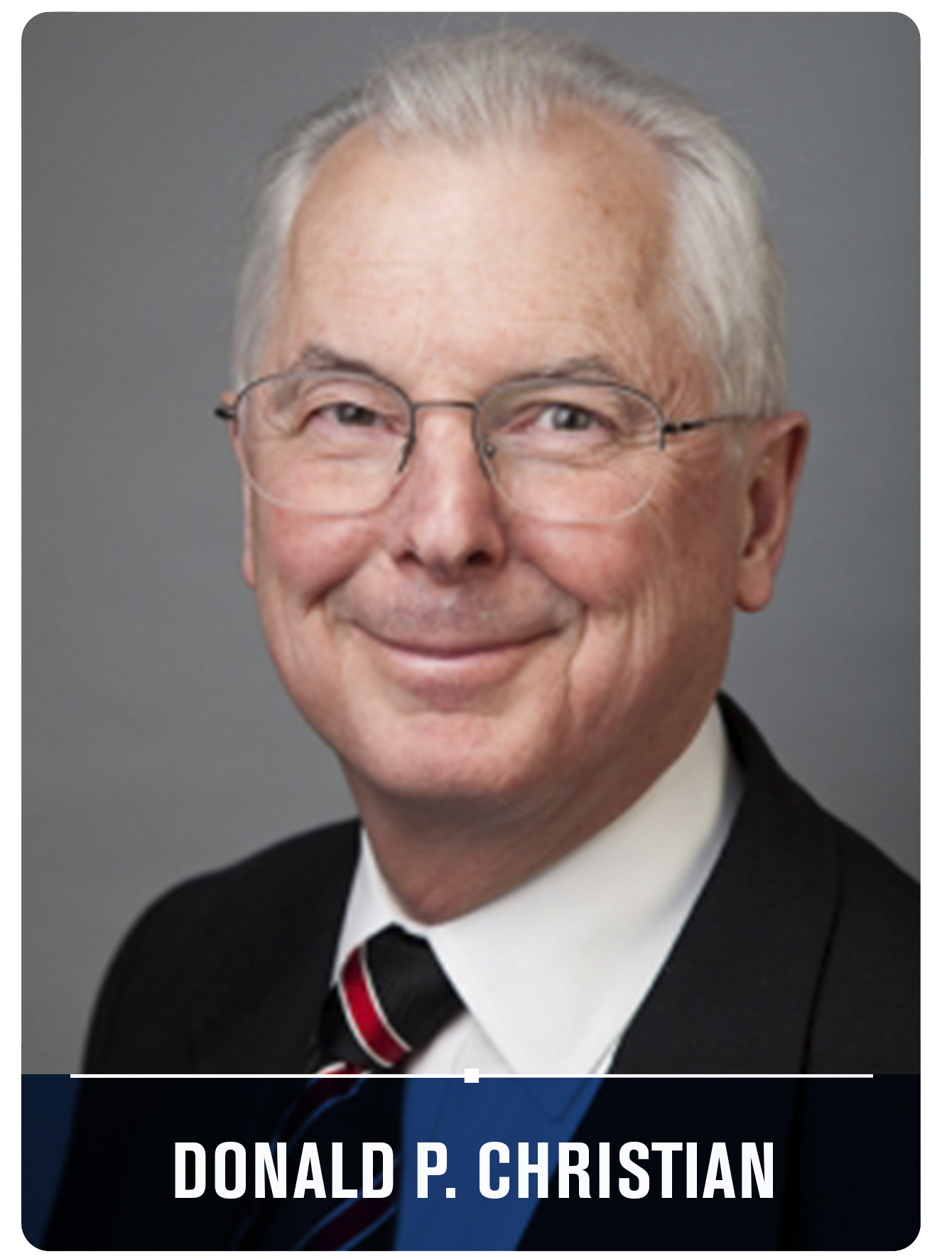 Portrait of SUNY New Paltz President, Donald Christian