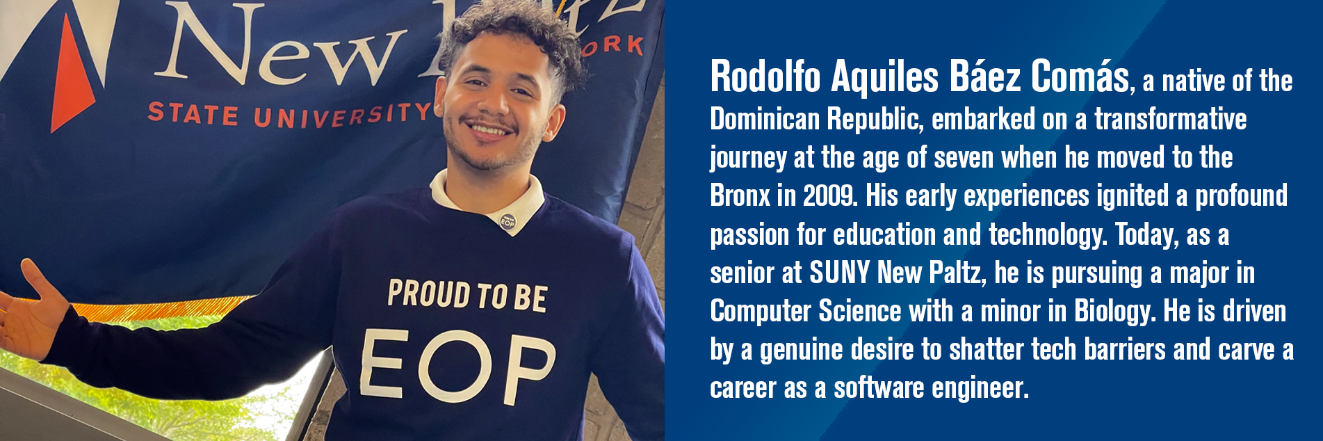 Rodolfo Baez SUNY New Paltz Computer Science