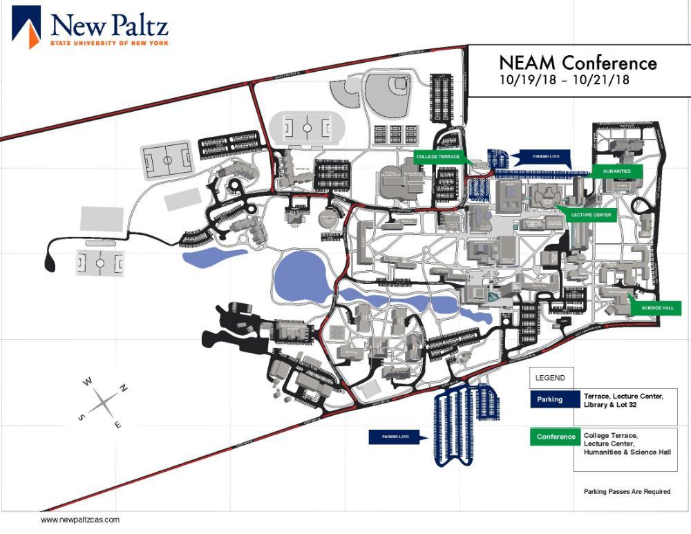 Schedule SUNY New Paltz