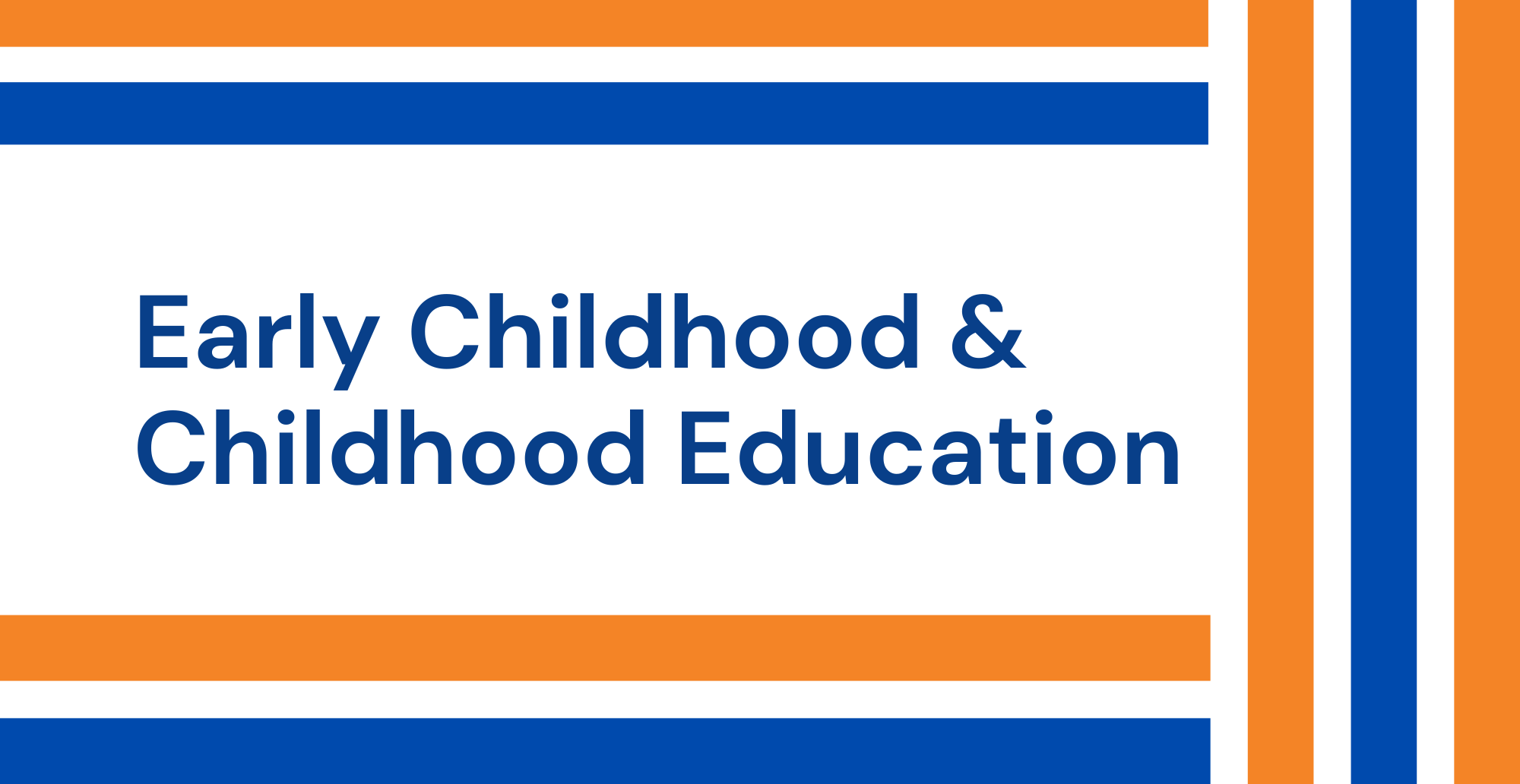 Early Childhood & Childhood Education | SUNY New Paltz